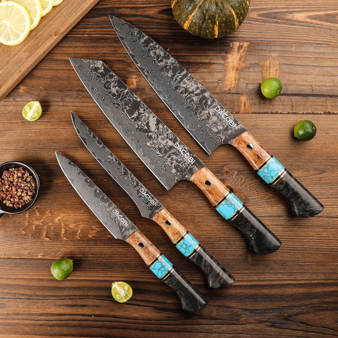 Kolekce Regal, profesionální nože, 67 vrstev damaškové oceli