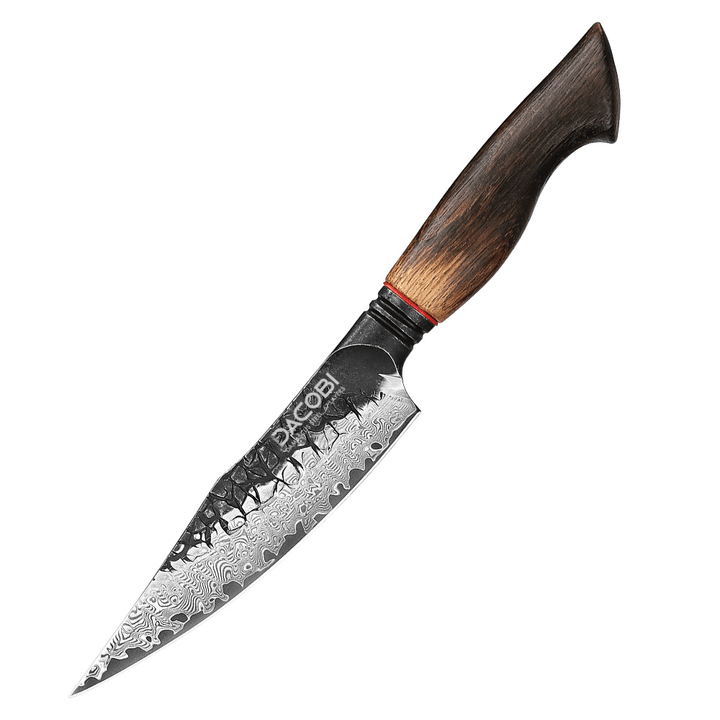 Univerzální nůž C63, Damašková ocel, 14 cm
