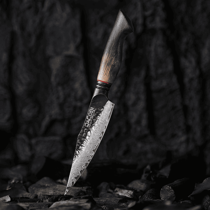 Univerzální nůž C63, Damašková ocel, 14 cm