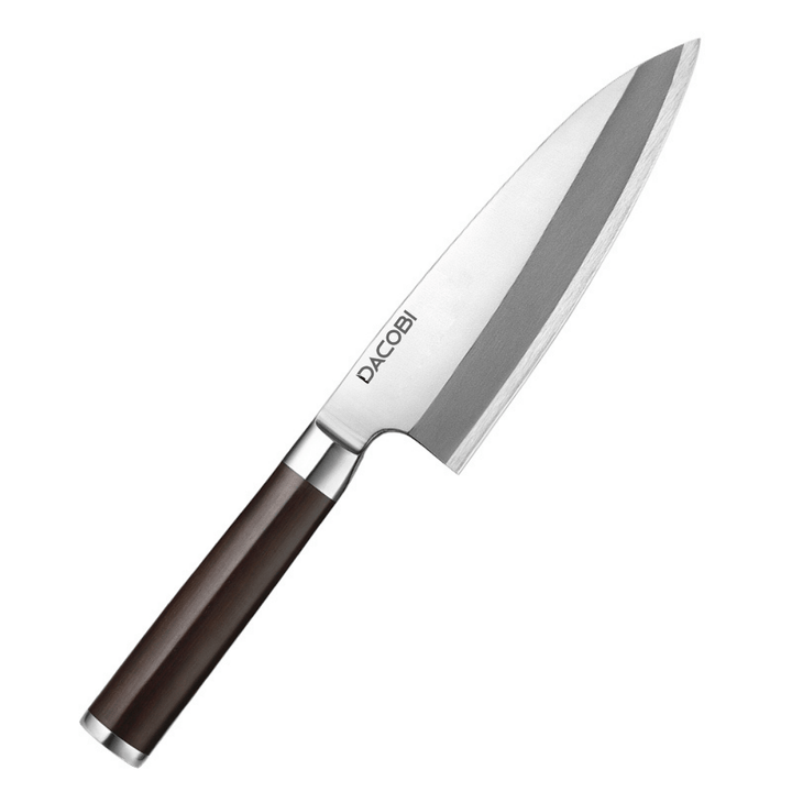 Nůž Deba C65, Rukojeť z ebenové dřevo, 18 cm