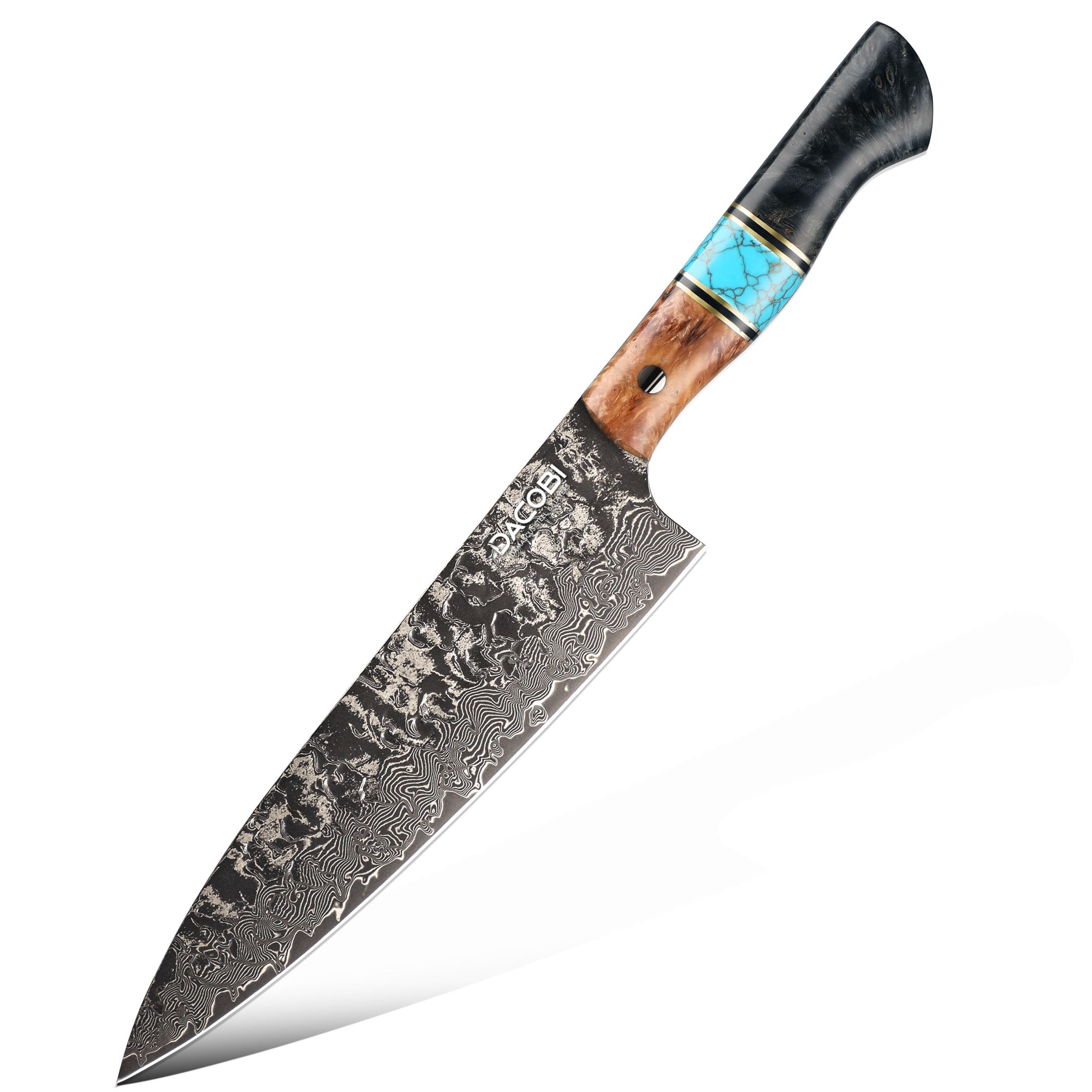 Kuchařský nůž C67, Damašková ocel, 21.5 cm