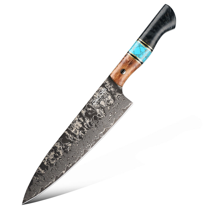 Kuchařský nůž C67, Damašková ocel, 21.5 cm