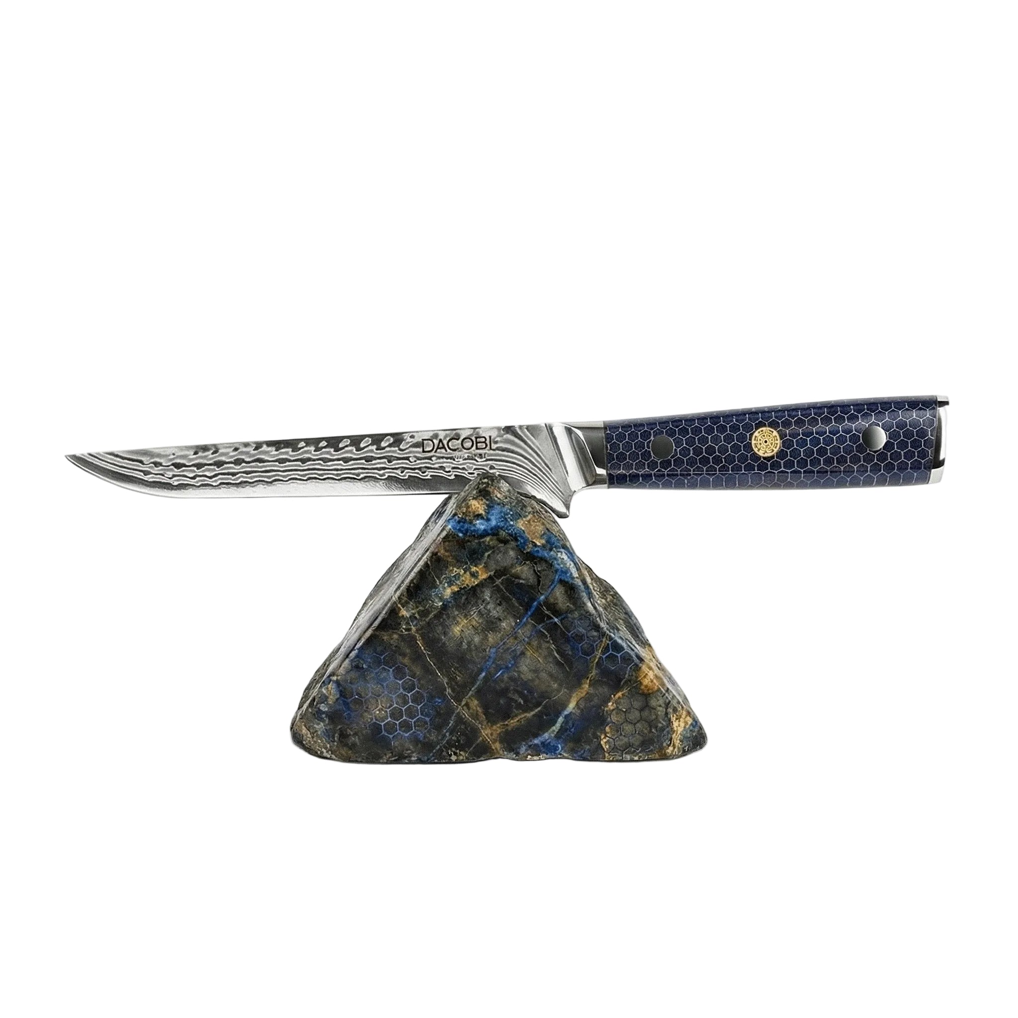 Filetovací nůž C16, Damašková ocel, 17 cm
