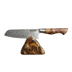 Nůž Santoku C33, Damašková ocel, 18 cm