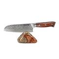 Nůž Santoku C39, Damašková ocel, 18 cm