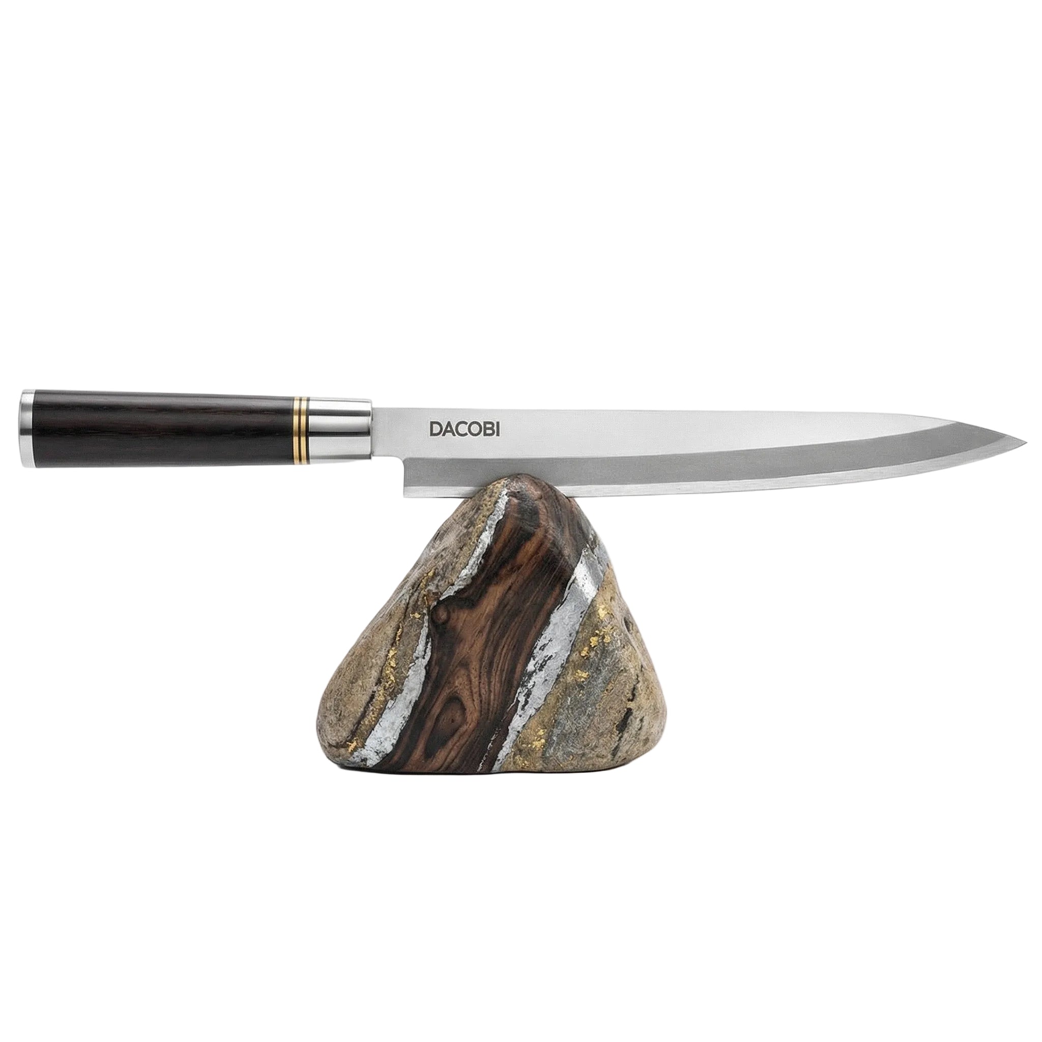 Nůž na sushi Yanagiba C53, Rukojeť z ebenové dřevo, 27 cm